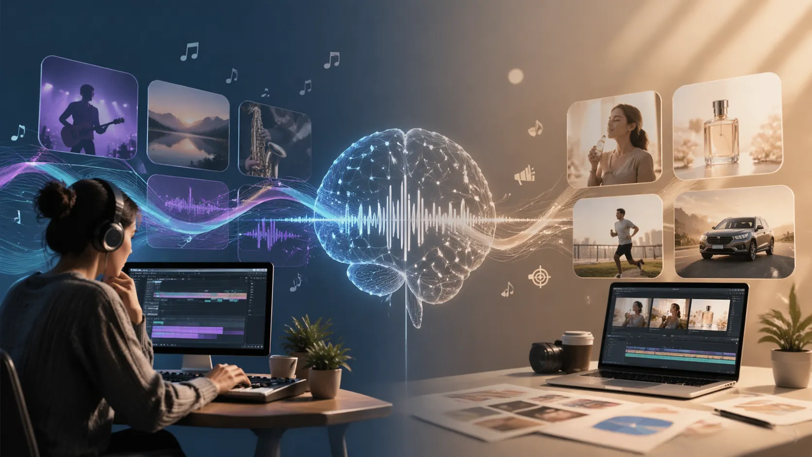 AI Music Generator for Marketing and Advertising: Creative Brief, Prompt Variables, and Ad Angles